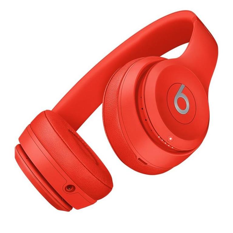 Beats Solo3 Wireless 新款耳罩式耳機紅色- Beats台灣